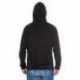 J America JA8872 Adult Triblend Full-Zip Fleece Hooded Sweatshirt
