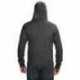 J America JA8872 Adult Triblend Full-Zip Fleece Hooded Sweatshirt