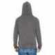 J America JA8872 Adult Triblend Full-Zip Fleece Hooded Sweatshirt