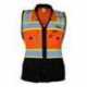 Kishigo S5021-5022 Premium Black Series Women's Heavy Duty Surveyors Vest