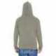 J America JA8872 Adult Triblend Full-Zip Fleece Hooded Sweatshirt
