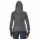 J America JA8913 Ladies Zen Full-Zip Fleece Hooded Sweatshirt