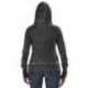 J America JA8913 Ladies Zen Full-Zip Fleece Hooded Sweatshirt