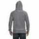 J America JA8916 Adult Vintage Zen Full-Zip Fleece Hooded Sweatshirt