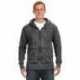 J America JA8916 Adult Vintage Zen Full-Zip Fleece Hooded Sweatshirt