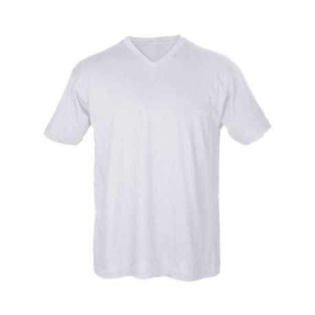 Tultex 206 Unisex Fine Jersey V-Neck T-Shirt