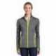 Sport-Tek LST853 Ladies Sport-Wick Stretch Contrast Full-Zip Jacket