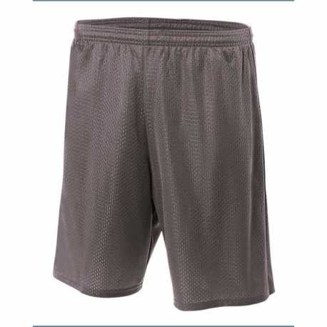 A4 N5293 Adult Seven Inch Inseam Mesh Short