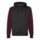 Independent Trading Co. IND40RP Raglan Hooded Sweatshirt
