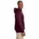 econscious EC5570 Unisex Heathered Fleece Pullover Hooded Sweatshirt
