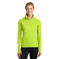 Sport-Tek LST850 Ladies Sport-Wick Stretch 1/4-Zip Pullover