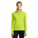 Sport-Tek LST850 Ladies Sport-Wick Stretch 1/4-Zip Pullover