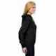 J America JA8860 Ladies Glitter French Terry Hooded Sweatshirt