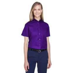 Core365 78194 Ladies Optimum Short-Sleeve Twill Shirt