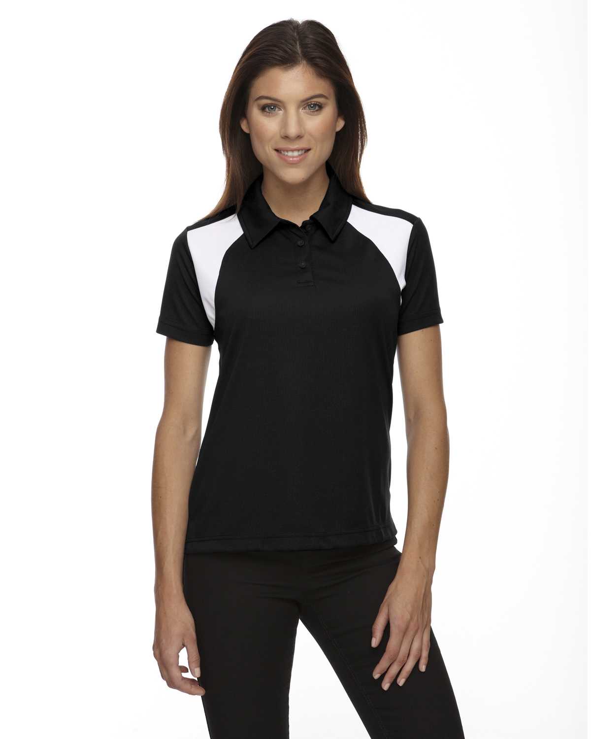 Extreme 75066 Ladies' Eperformance Colorblock Textured Polo ...