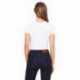 Bella + Canvas 6681 Ladies Poly-Cotton Crop T-Shirt