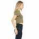 Bella + Canvas 6681 Ladies Poly-Cotton Crop T-Shirt