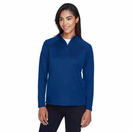 Devon & Jones DG440W Ladies Stretch Tech-Shell Compass Quarter-Zip