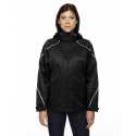 North End 78196 Ladies' Angle 3-in-1 Jacket with Bonded Fleece Liner