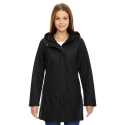 North End 78171 Ladies' City Textured Three-Layer Fleece Bonded Soft Shell Jacket