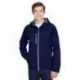 North End 88166 Men's Prospect Two-Layer Fleece Bonded Soft Shell Hooded Jacket