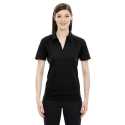 North End Sport Red 78632 Ladies' Recycled Polyester Performance Pique Polo