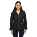 North End Sport Blue 78672 Ladies' Uptown Three-Layer Light Bonded City Textured Soft Shell Jacket