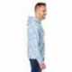 J America JA8871 Adult Triblend Pullover Fleece Hooded Sweatshirt