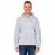 J America JA8871 Adult Triblend Pullover Fleece Hooded Sweatshirt