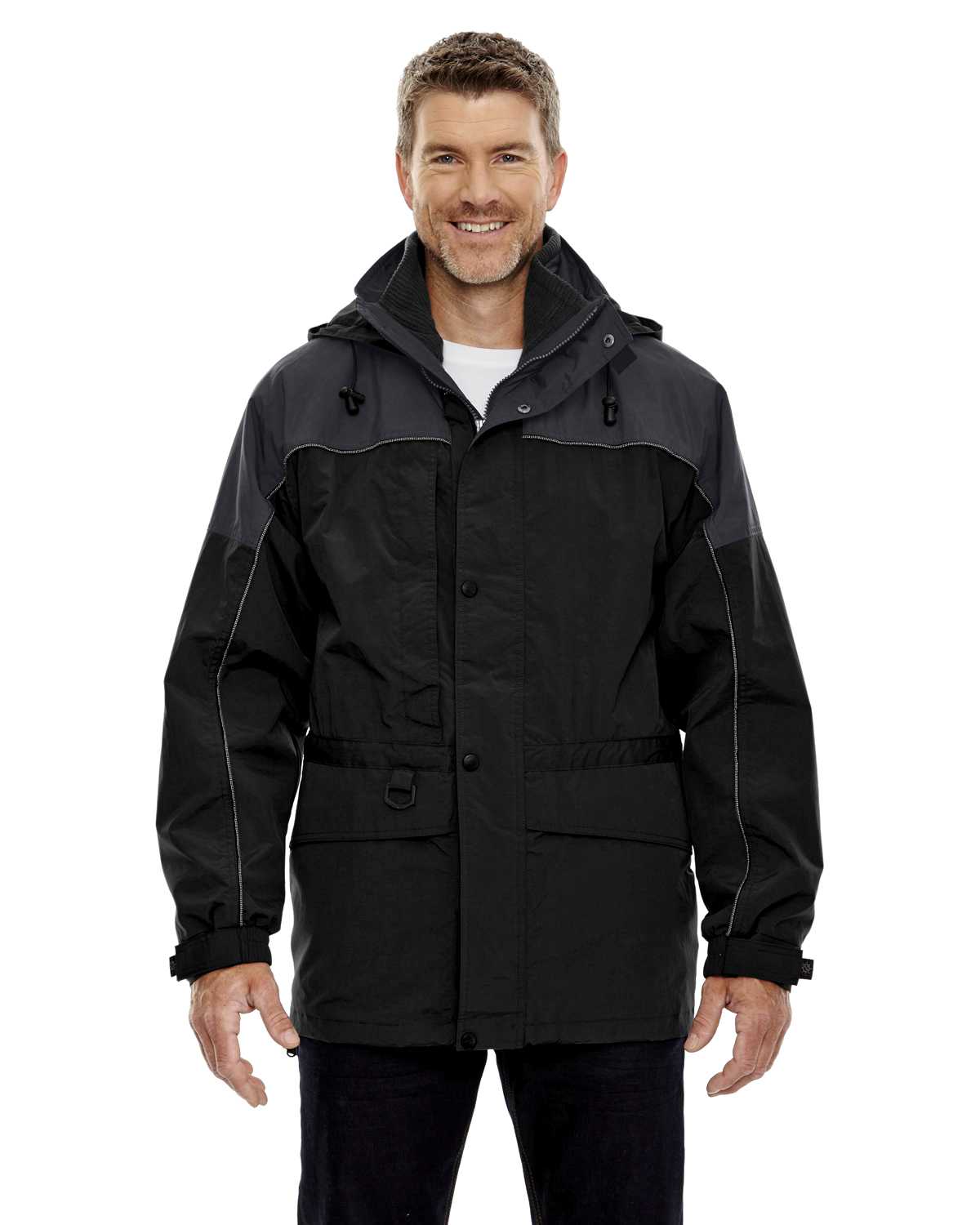 North End 88006 Adult 3-in-1 Two-Tone Parka | ApparelChoice.com
