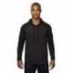 Burnside B8127 Adult Raglan Sleeve Striped Jersey Hooded T-Shirt