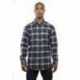 Burnside B8210 Men's Plaid Flannel Shirt