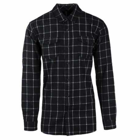 Burnside B8210 Men's Plaid Flannel Shirt