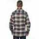 Burnside B8210 Men's Plaid Flannel Shirt