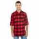 Burnside B8210 Men's Plaid Flannel Shirt