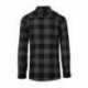 Burnside B8210 Men's Plaid Flannel Shirt
