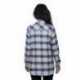 Burnside B5210 Ladies Plaid Boyfriend Flannel Shirt