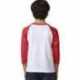 Next Level Apparel 3352 Youth CVC Three-Quarter Sleeve Raglan