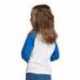 Next Level Apparel 3352 Youth CVC Three-Quarter Sleeve Raglan