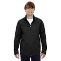 North End Sport Red 88655 Men's Splice Three-Layer Light Bonded Soft Shell Jacket with Laser Welding