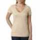 Next Level Apparel 6640 Ladies CVC Deep V-Neck T-Shirt
