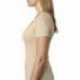 Next Level Apparel 6640 Ladies CVC Deep V-Neck T-Shirt