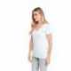 Next Level Apparel 6640 Ladies CVC Deep V-Neck T-Shirt