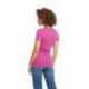 Next Level Apparel 6640 Ladies CVC Deep V-Neck T-Shirt