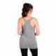 Next Level Apparel 6733 Ladies Triblend Racerback Tank