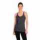 Next Level Apparel 6733 Ladies Triblend Racerback Tank