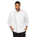 Dickies DC42B Unisex Executive Chef Coat with Piping