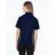 North End 77042 Ladies Fuse Colorblock Twill Shirt