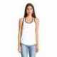 Next Level Apparel 1534 Ladies Ideal Colorblock Racerback Tank