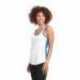 Next Level Apparel 1534 Ladies Ideal Colorblock Racerback Tank